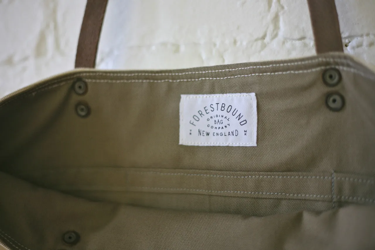 WWII era Sea Bag & Denim Tote Bag