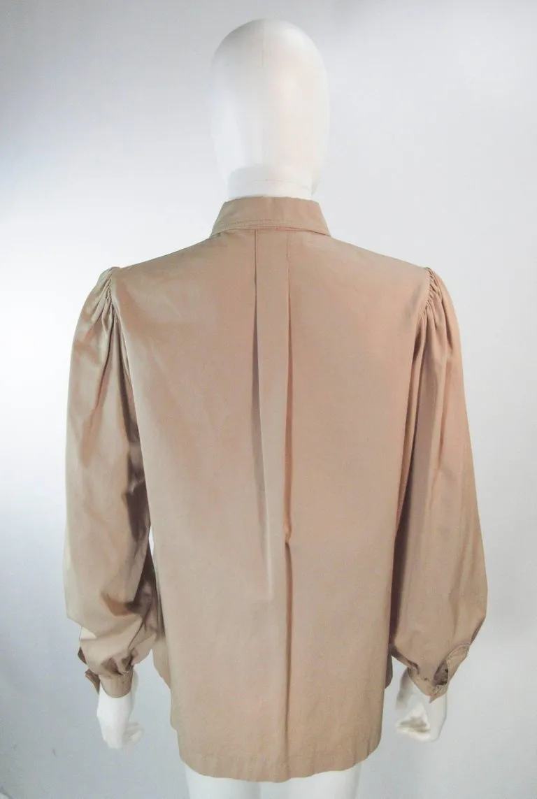 YVES SAINT LAURENT Safari Style Shirt with Pockets