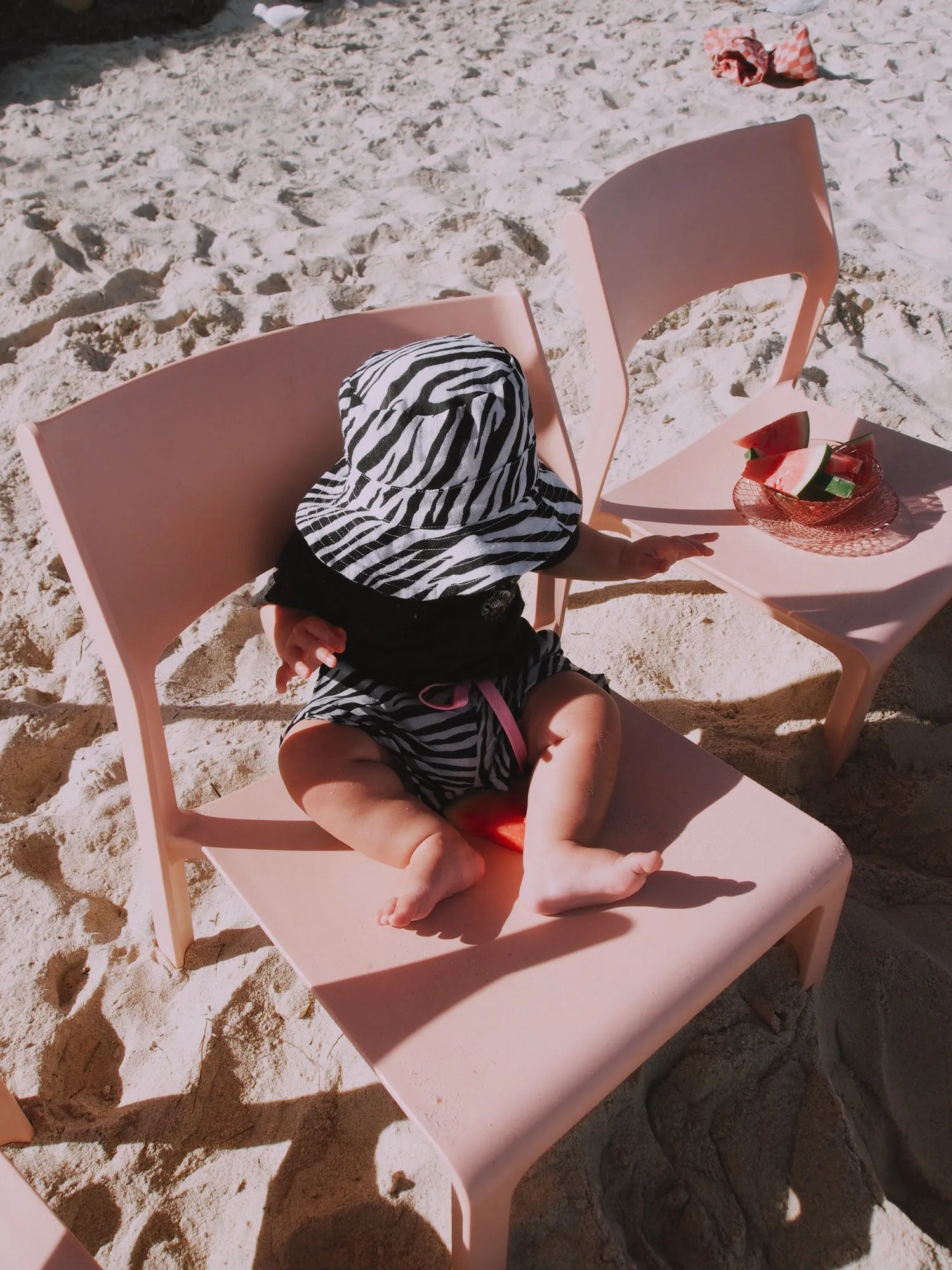 Zebra Linen Shorts