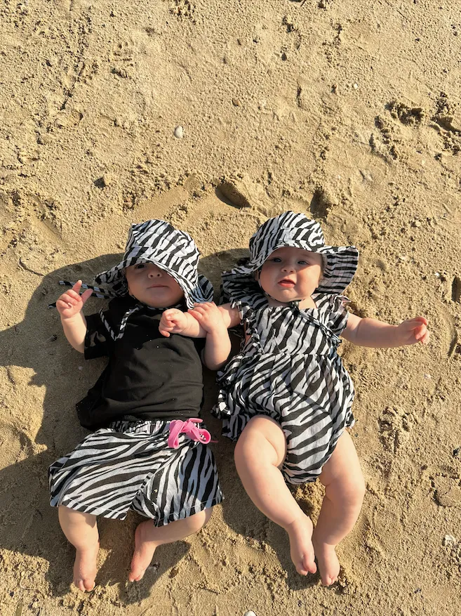 Zebra Linen Shorts