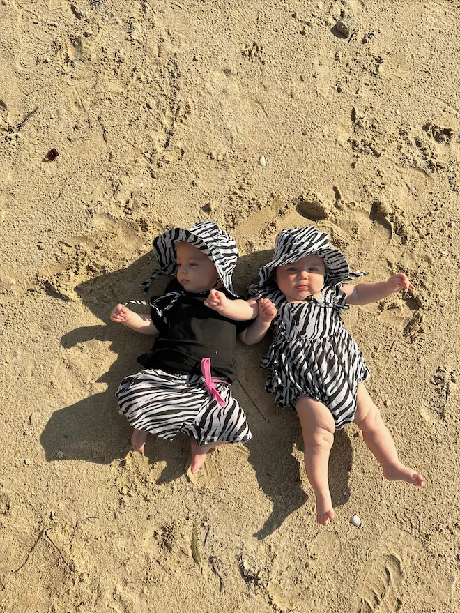 Zebra Linen Shorts