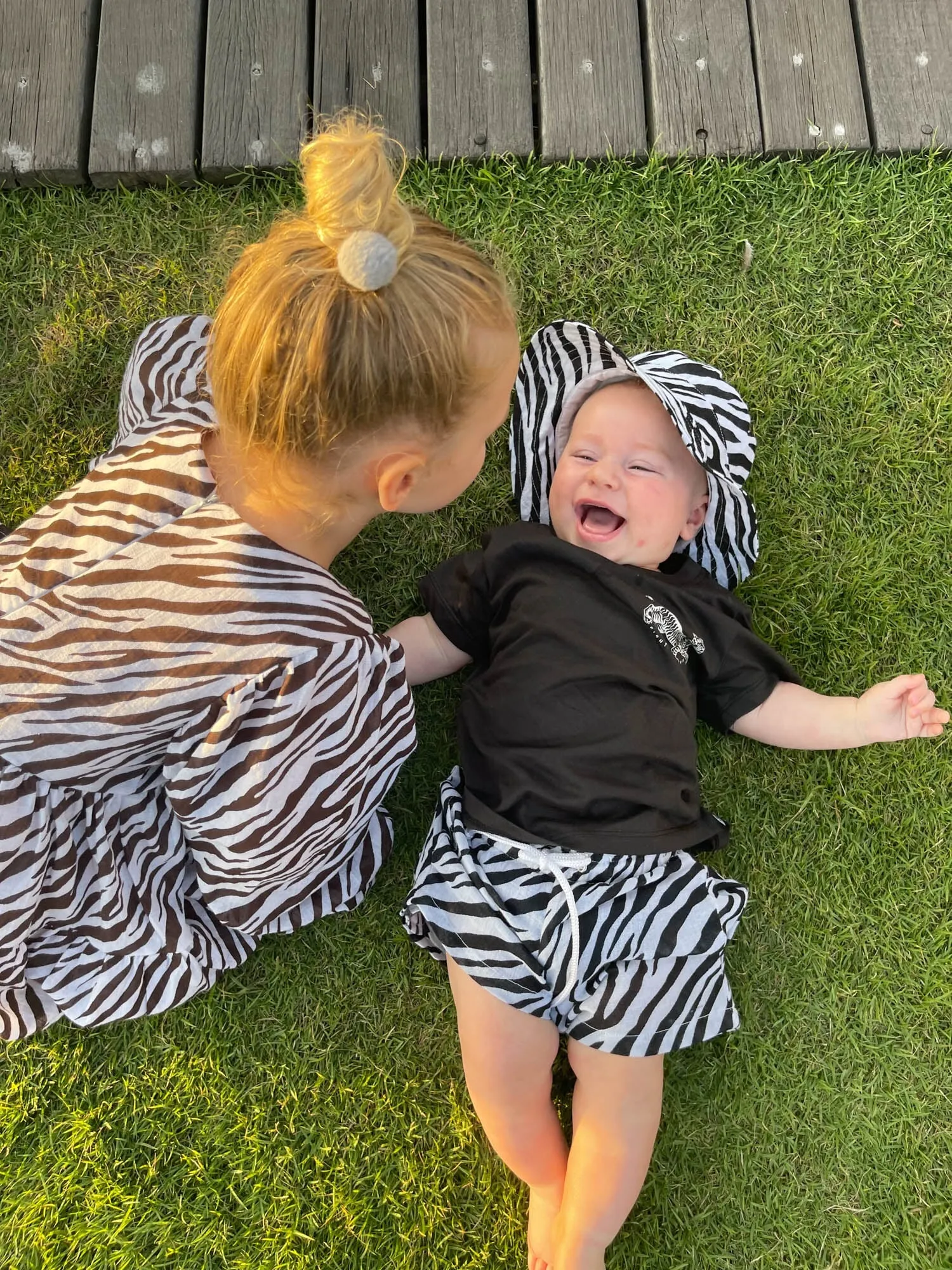 Zebra Linen Shorts