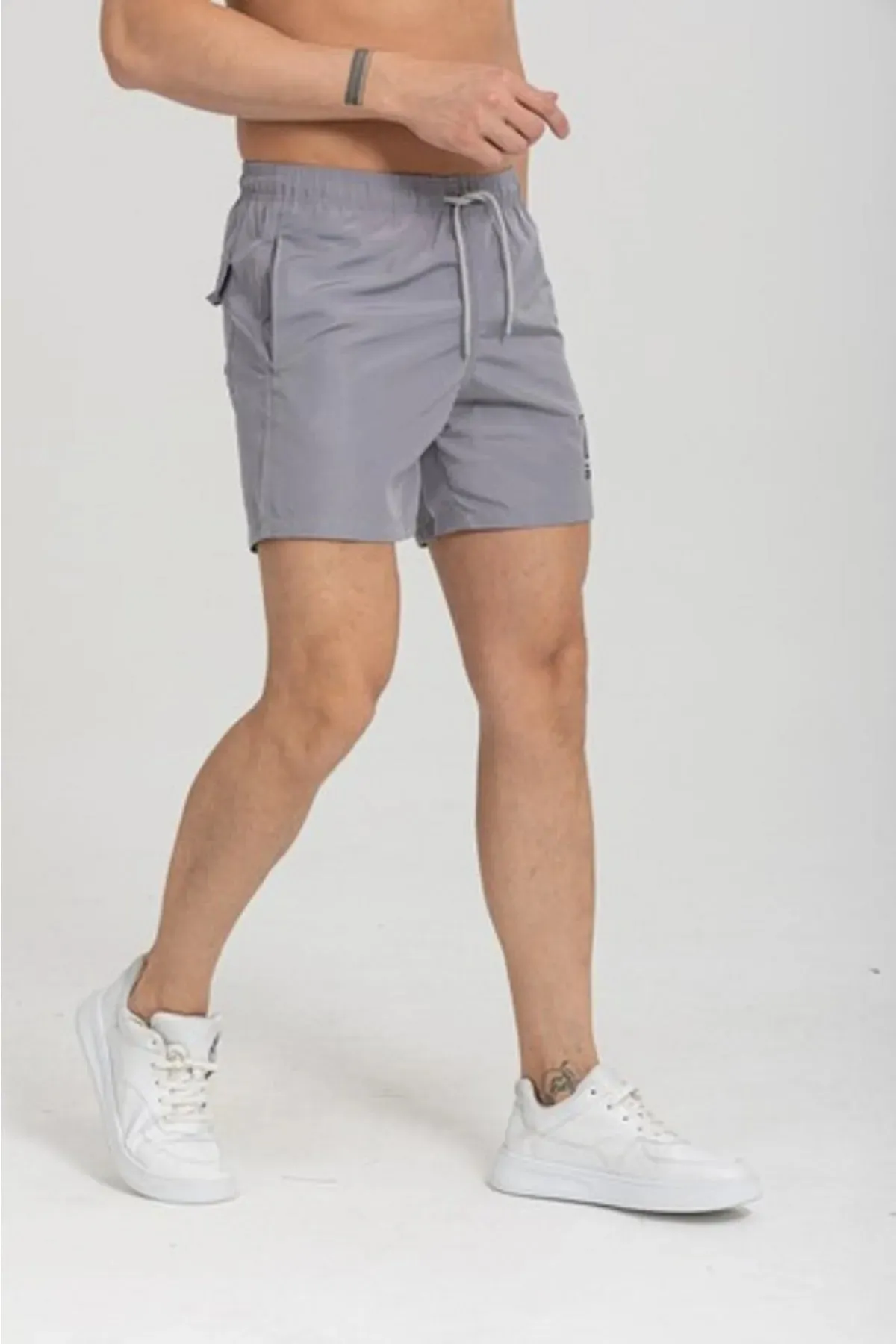 Zend  Polo Men's Cream Color Swim Shorts